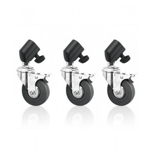 Bánh xe Nicefoto-B25 có khóa cho chân đèn